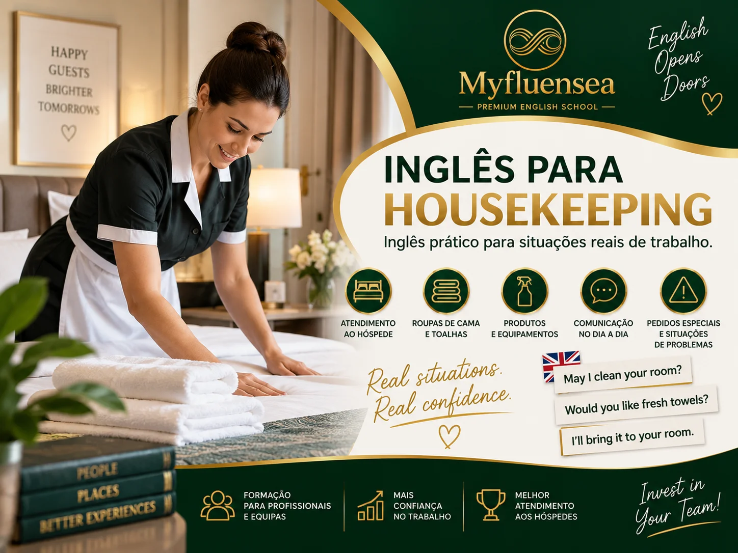 Inglês para Housekeeping