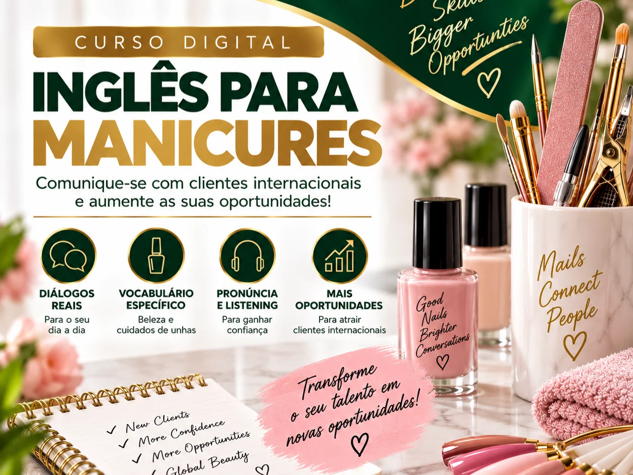 Inglês para Manicures