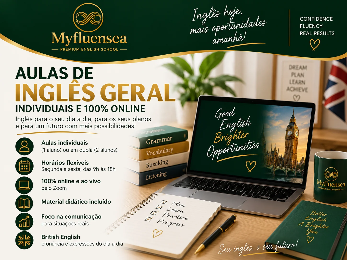 Aulas de Inglês
